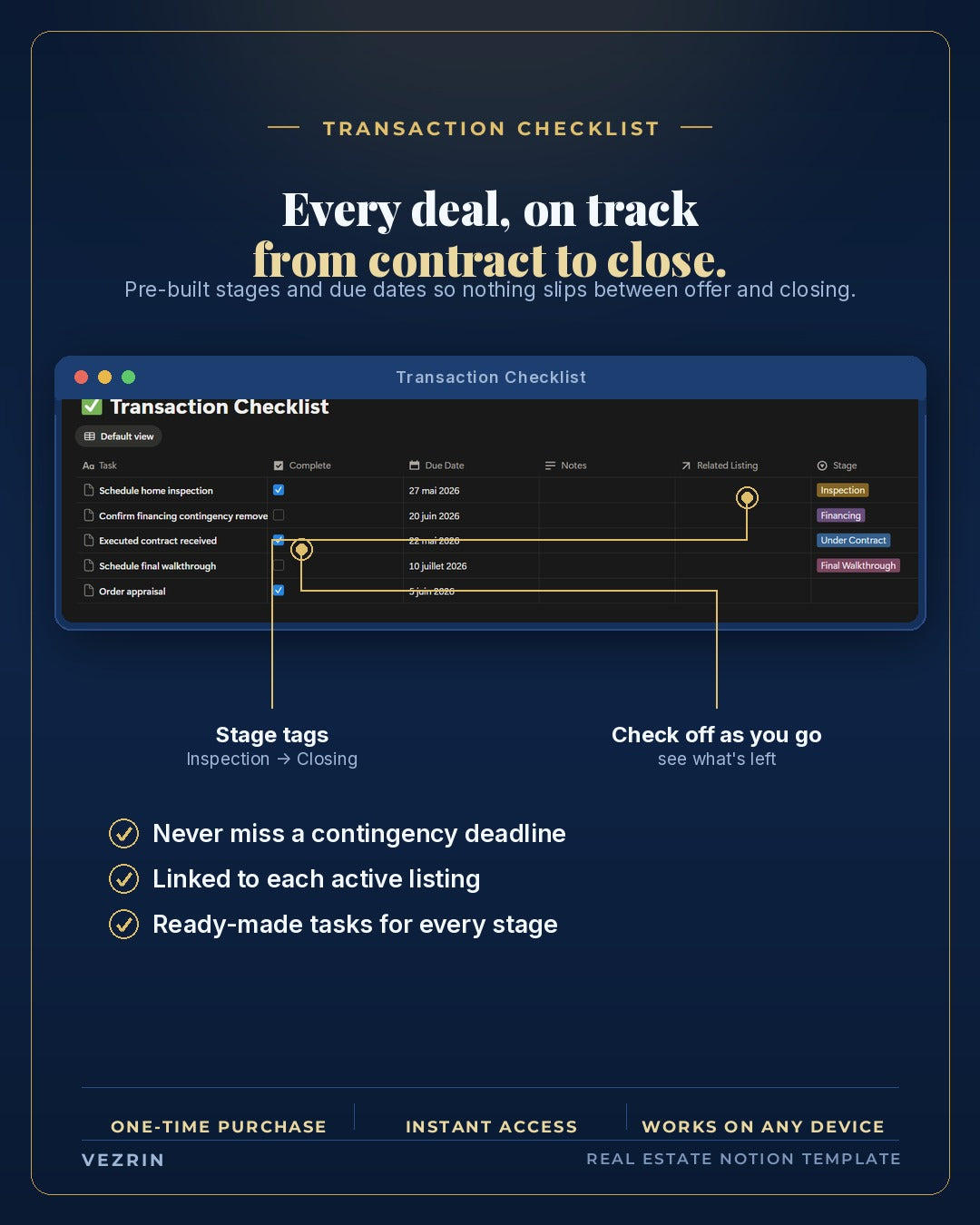Solo Agent OS: Real Estate Agent Notion Template